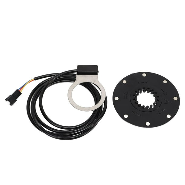 Sensor De Velocidad Del PAS, Asistencia 1:1 Resistente A Impactos Sensor De Asistencia De Pedal De Bicicleta Eléctrica Compacto De Bucle Magnético Dual Para