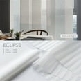 thumbnail image 6 of GoDear Design Contemporary Eclipse Solid and Stripe Sheer Curtains, 86" x 96" (4 Panels), 6 of 9