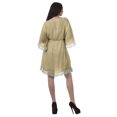 thumbnail image 4 of Moomaya Robes d'Été en Georgette Imprimée Femmes Plage Hawaïennes Mini Robes Femmes, 4 of 6