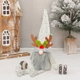 thumbnail image 5 of Harlier Christmas Gnomes Swedish Tomte Decorations with Dangling Legs, Handmade Christmas Reindeer Gnomes Plush Doll Elf Ornaments Scandinavian Figurine for Holiday Home Decor and Gifts, 5 of 6