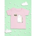 thumbnail image 3 of Boo. Retro Style Cute Ghost T-Shirt Infant -Image by Shutterstock,  6 Months, 3 of 4