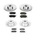 thumbnail image 3 of PowerStop Front and Rear Z23 Evolution Sport Carbon-Fiber Ceramic Brake Pad and Drilled & Slotted Rotor Kit Fits: SUBARU Select Models K2377, 3 of 10