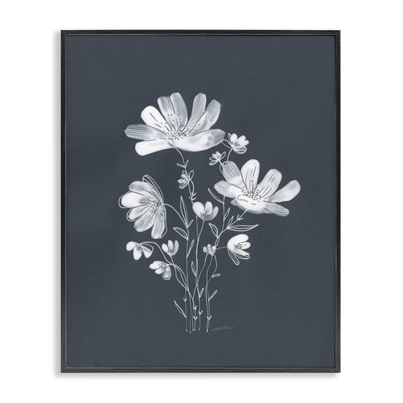 Stupell Industries Bohemian Black Framed Giclee Art, 11 x 14, by Leeza Hernandez