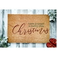 thumbnail image 2 of Christmas Holiday Doormat Polyester Non- Absorbent Decorative Mat for Living Room Dormitory Kitchen Bathroom, 2 of 5