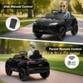 thumbnail image 4 of Rock Wheels Licensed Lamborghini Urus Ride On Truck Car Toy, 12V Battery Powered Electric 4 Wheels Kids Toys w/ Parent Remote Control, Foot Pedal, Music, Aux, LED Headlights, 2 Speeds (Black), 4 of 9