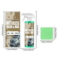 Waterless Car Wash and Wax with Towel MultiFunctional Coating Renewal