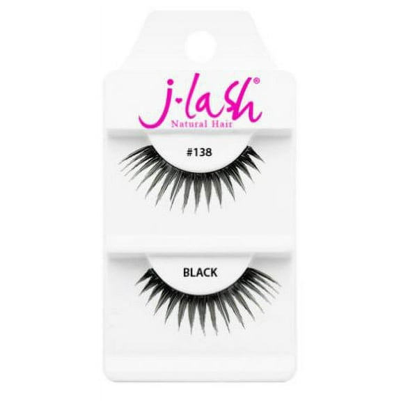 J Lash Daily Eyelashes - #138 Black