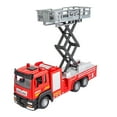 thumbnail image 3 of lionlar 1/32 Scale Pull Back Fire Truck Desk Decor Fire Engine for Kids Adults Teens, 3 of 9