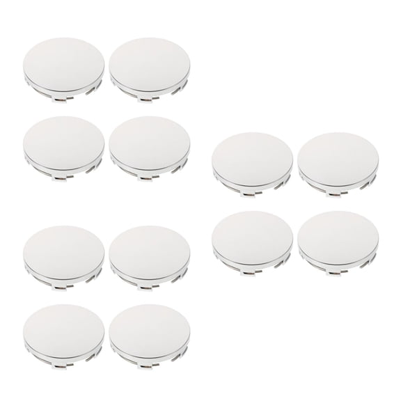 OUNONA 12 pcs  Car Wheel Hub Center Cap Wheel Hub Modification Decoration Fastening Installation Accessories Universal Wheel Center Hub Cover For Cars