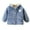 Blue, variant on PMVFHDE Clearance Girl Winter Coat Toddler' Denim Jacket Baby Thick Clothes Children's Warm Cute Padded Jacket Toddler Girl Jacket Black,5-6 Years