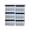 Navy blue, gray, light blue, variant on Navy Blue Gray Striped Kitchen Curtains Tier 36 Inch Length, Farmhouse Stripes Modern Abstract Art Rod Pocket Light Filtering Window Curtains Living Room Bedroom Curtain Drapes Cafe Curtain 27.5x36x2