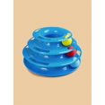 thumbnail image 2 of 1pc 3 Layer Ball Decor Cat Teaser Toy For Cat For Play, 2 of 5
