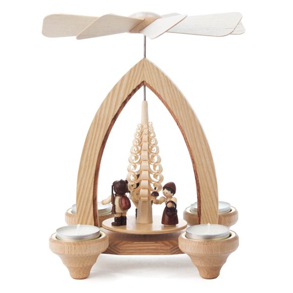 Pyramide de Noël Peuple de la Forêt