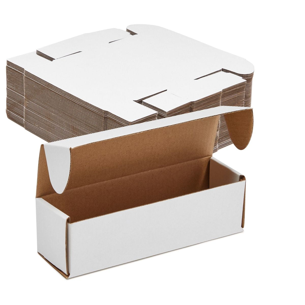 50 x Cardboard junior snack boxes hot food takeaway packaging chip boxes.