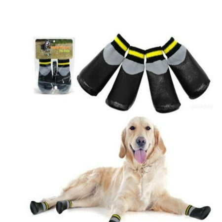 Dog Anti Slip Socks Dog Socks for Small Dogs Paw Protector Dog Boot Dog Socks Waterproof Dog Socks Boots Shoes for Indoor Outdoor Use
