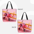 thumbnail image 2 of Balery Colorful Cartoon Biplane Bolsa de Mano para Mujeres con Cremallera, Bolsa de Gimnasio con Compartimentos, Bolsa para Laptop, Bolsa para Trabajo, 2 of 7