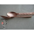 thumbnail image 6 of Wollet Hand-made Pure Copper Spoon, 16cm(6.29'') Copper Tableware,Solid Thick Chopsticks, 6 of 6