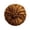 Gold, variant on Velvet Ruched Round Throw Pillow, Rosette Pleated Decorative Circle Cushion, Solid Color Sofa Bed Accent Pillow, 3D Textured Indoor Home Seating Pillow, 13.78x13.78x3.94In