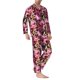 thumbnail image 2 of Balery Rose Flowers Pijama para Hombre de Dos Piezas con Manga Larga, Conjunto de Dormir y Descanso Suave con Bolsillos-XX-Large, 2 of 7