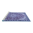 thumbnail image 2 of Ahgly Company Machine Washable Indoor Rectangle Persian Blue Traditional Area Rugs, 8' x 10', 2 of 4