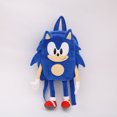 thumbnail image 2 of Nueva mochila Sok, mochila de peluche, ratón supersónico, erizo, Sonic Kid Nak, juguete de peluche, bolsa de libros de peluche, muñeca, 2 of 4