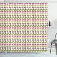 thumbnail image 1 of Ambesonne Hipster Shower Curtain, Heart Crown Gemstone, 69"Wx75"L, Multicolor, 1 of 3