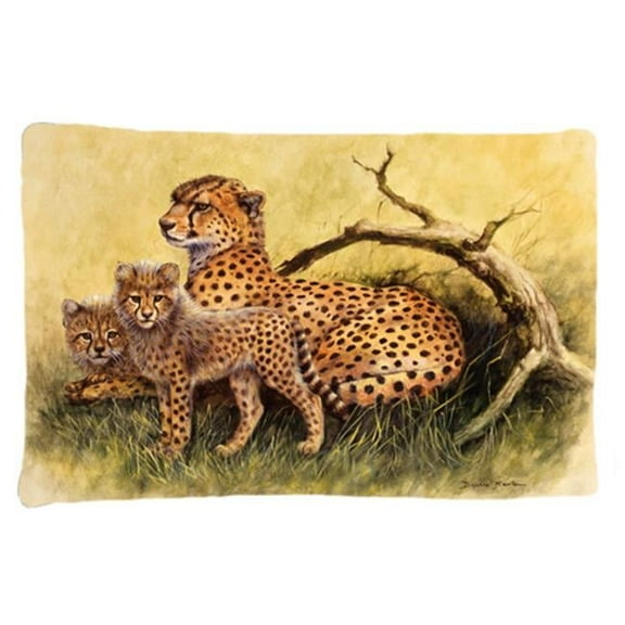 Cheetahs by Daphne Baxter Fabric Standard Pillowcase