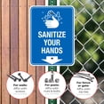 thumbnail image 4 of Wash Your Hands Here Sign,, 4 of 8
