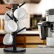 thumbnail image 3 of Bamboo Coffee Cup Holder with 6 Hooks, Thickened Base Black Mug Tree, Counter Storage Rack, 3 of 5