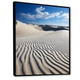 thumbnail image 2 of Designart "Dancing on the Beach Dunes I" Landscape & Nature Floater Framed Wall Art Print, 2 of 7