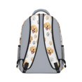 thumbnail image 3 of Golden Retriever and Dog Paw Print Backpack for School, Cute School Bag with Adjustable Shoulder Straps and Padded Back, 15.3"x11"x6.7", 3 of 5