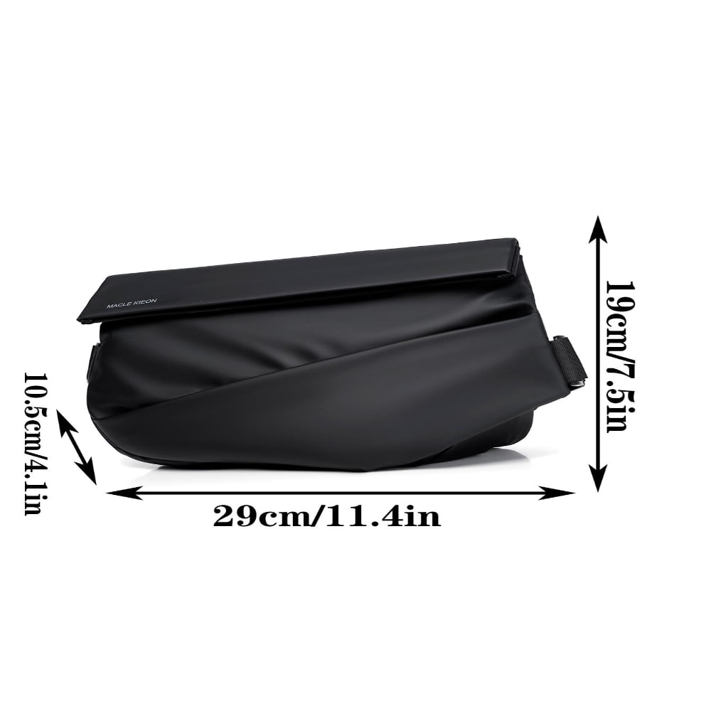 Lindbes Multifunctional Large Capacity Multi Layered Waterproof Chest Bag Shoulder Bag Sling Bag Sport Bag Casual Bag High School Students University