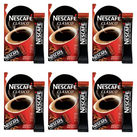 JSC Nescafe Instant Coffee Single Serve Dark Roast Delivers Rich Bold Flavors Instant Remarkable Unique Aroma Irresistible Cup Savor Rich Elevate Taste Crafted Respectfully Easy Prepare Pure Pack of 6