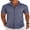 Dark Blue, variant on COOFANDY Mens Sage Linen Shirt Short Sleeve Button Down Shirts Summer Beach Dress Shirt