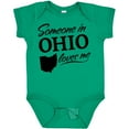 thumbnail image 3 of Inktastic Someone in Ohio Loves Me Boys or Girls Baby Bodysuit, 3 of 5