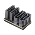 thumbnail image 3 of GPU  7Pin, Power Adapter Board For Desktop Graphics CardFor PH572 90 DegreesSATA Dual Interface Both Sides Degree 180 U Turn Angle Connector Steering 12G High Speed, 3 of 8