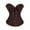 Brown#-001, variant on Corset Tops for Women Bustier Shapewear Lingeri Push Up Bodysuit Going Out Lace Waist Sexy Bustier Top Strapless Overbust Bodysuit Green XL-Large