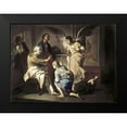 thumbnail image 2 of Cavallino, Bernardo 18x14 Black Modern Framed Museum Art Print Titled - Farewell of Tobias, 2 of 5