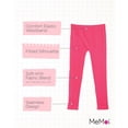 thumbnail image 3 of MeMoi  Front Seam Cotton Blend Leggings - Girls - Female, 7-10, Pink, 3 of 8