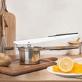 thumbnail image 6 of Heavy Duty Stainless Steel Potato Ricer with 3 Interchangeable Discs, Manual Masher Spaetzle Maker for Kitchen, 6 of 6