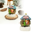 thumbnail image 1 of Oliegs Santa Miniature Resin Desktop Ornament Festive Sculpture For Desk Mantel Shelf Display, 1 of 5