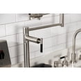 thumbnail image 4 of Kingston Brass KS4708CKL Kaiser Deck Mount Pot Filler Faucet, Brushed Nickel, 4 of 9