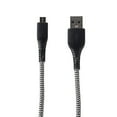 thumbnail image 1 of Onn. 6 ft./1.8 m Micro-USB to USB Charging Cable, 1 of 5