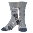thumbnail image 2 of Crazy Socks, Womens, Animals, Black Lab, Crew Socks, Novelty Silly Fun Cute, 2 of 6