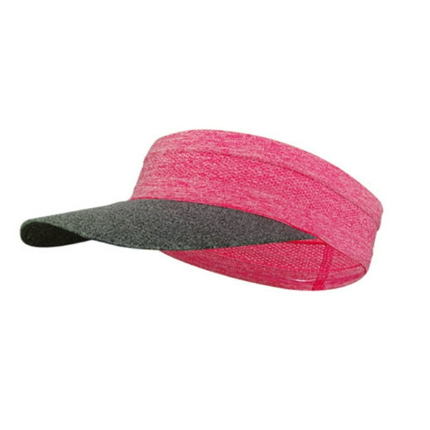 Qarigey Sombrero para el sol Cierre elástico Buena transpirabilidad Protector solar Gorras Accesorios deportivos Sombreros Rosa roja Qarigey AP009958-03B