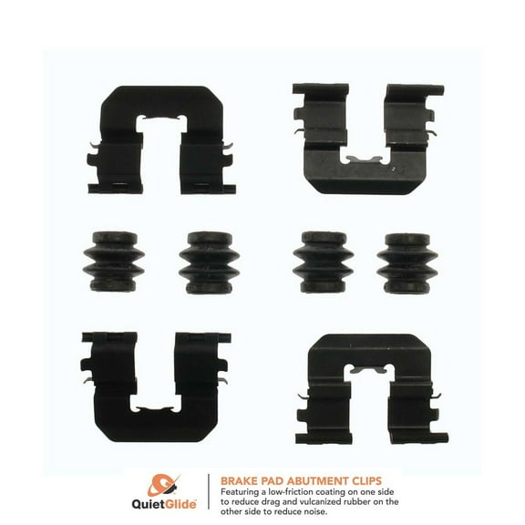 Carlson 13498Q Rear Disc Brake Hardware Kit