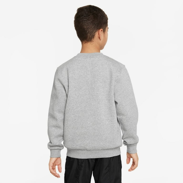 Nike Sportswear Club Fleece Big Kids Sweatshirt Color University Red White Size S Walmart