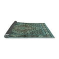 thumbnail image 2 of Ahgly Company Indoor Square Persian Light Blue Traditional Area Rugs, 3' Square, 2 of 4