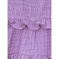 thumbnail image 5 of Planet Gold Toddler & Girls Summer Sleeveless Tiered Dress with Tie Straps, Sizes 12M-18, 5 of 5