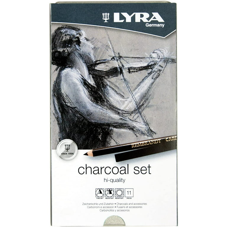 Lyra Rembrandt Monochrome Pencil Sketching Set of 11